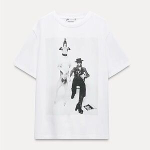 ZARA DAVID BOWIE DIAMOND DOGS TERRY O’NEILL T SHIRT